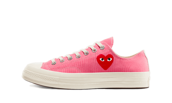 Fyll På Converse Chuck Taylor All-star 70-talet Oxe Comme Des Garcons Spela Ljust Rosa