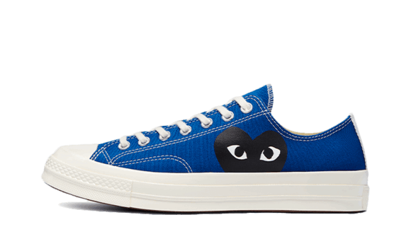 Fyll På Converse Chuck Taylor All-star 70-talet Ox Comme Des Garcons Play Blue