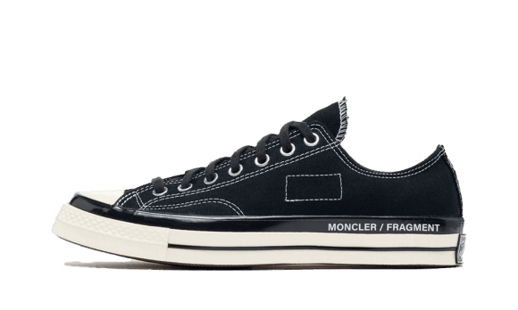 Fyll På Converse Chuck Taylor All-star 70 Hi Moncler Fragment Svart