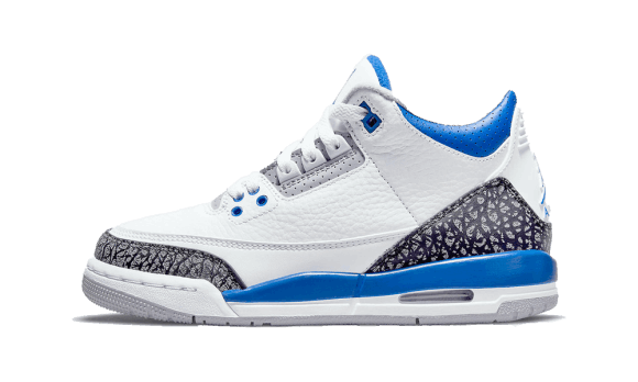 Air Jordan 3 Retro Racer Blå (gs) Fylla På