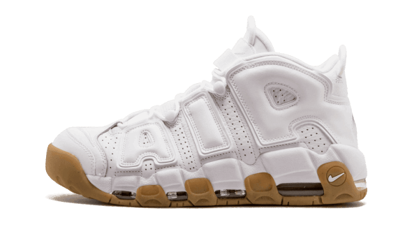 Luft Mer Uptempo Vitt Tuggummi Restock