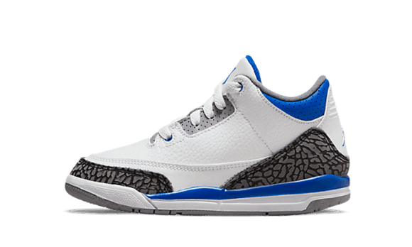 Air Jordan 3 Retro Racer Blå (ps) Fylla På
