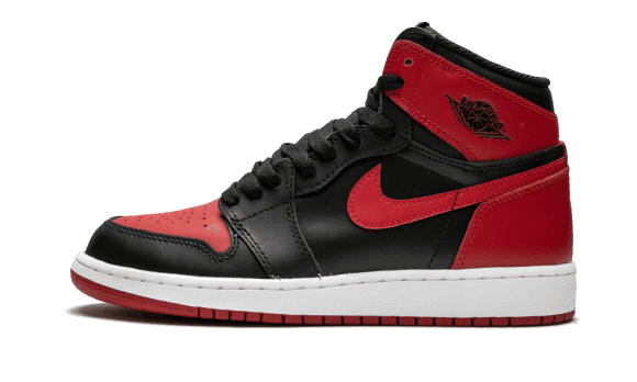 Air Jordan 1 Retro Hög Och Förbjuden 2016 (gs) Lager