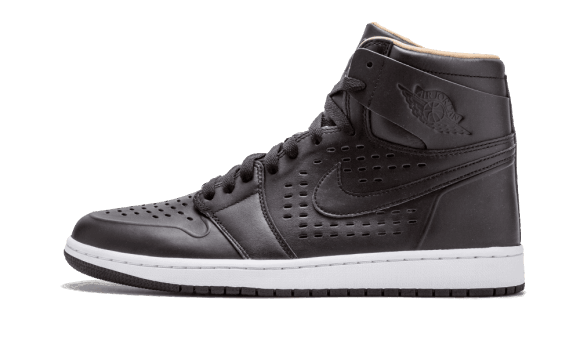 Restock Air Jordan 1 Retro Hög Svart Vachetta Tan