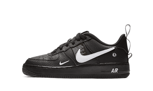 Fyll På Med Nike Air Force 1 Low Utility Svart Vit (gs)