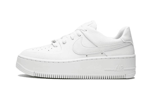 Fyll På Nike Air Force 1 Låg Salvia Trippel Vit (w)