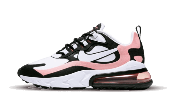 Nike Air Max 270 React Svart Vit Blekt Korall (w) Restock