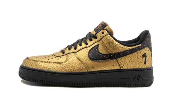 Nike Air Force 1 Låg 07 Metallic Guld Påfyllning
