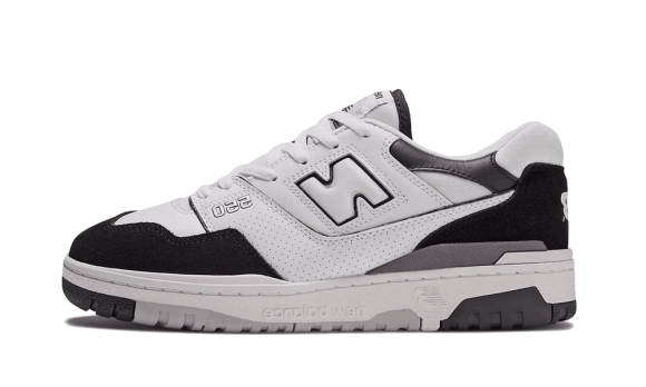 New Balance 550 Vit Svart Regnmoln återuppbyggnad