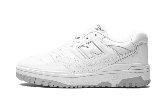 New Balance 550 Vit Grå Restock