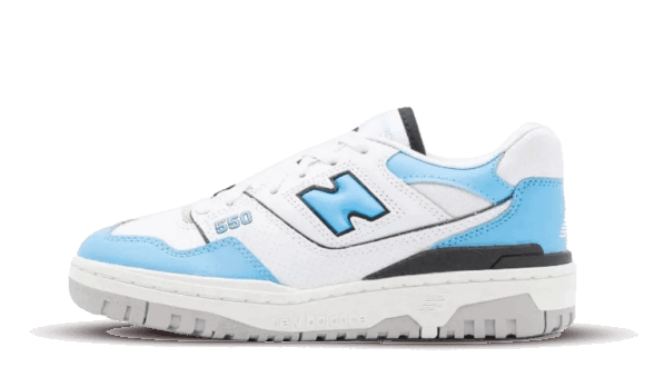 Restock New Balance 550 Vit Carolina Blå