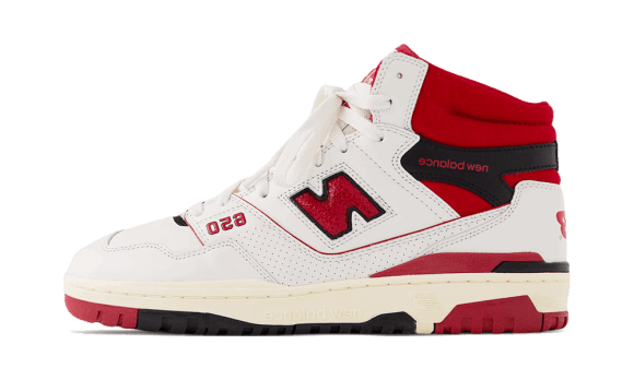 New Balance 650r Aime Leon Dore Vit Röd Restock