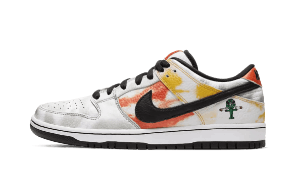 Nike Sb Dunk Låg Raygun Tie-dye Vit Restock