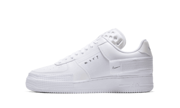 Nike Air Force 1 Låg Typ Vit Restock
