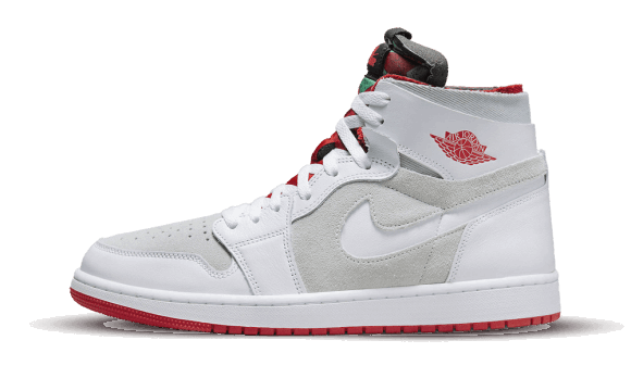 Air Jordan 1 Hög Zoom Air Cmft Hare återuppbyggnad