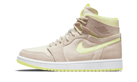Air Jordan 1 Hög Zoom Luft Cmft Fossil Citron Twist Fylla På