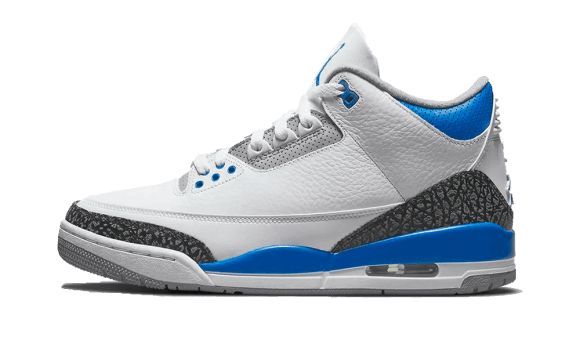 Fyll På Med Air Jordan 3 Retro Racer Blå