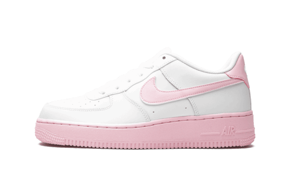 Fyll På Med Nike Air Force 1 Låg Vit Rosa Skum (gs)