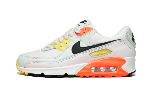 Nike Air Max 90 Summit Vit Gul Restock