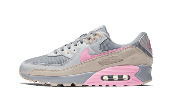Nike Air Max 90 Vast Grå Rosa Restock