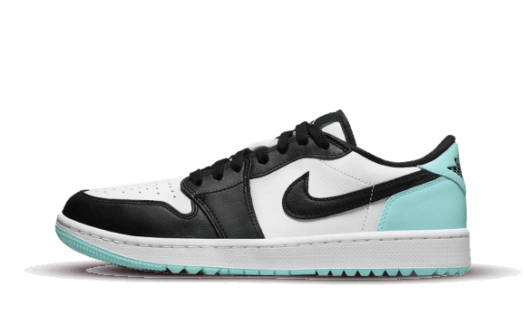 Air Jordan 1 Låg Golf Vit Copa Svart Restock