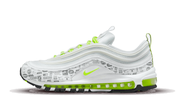 Fyll På Med Nike Air Max 97 Volt Reflekterande Logotyp