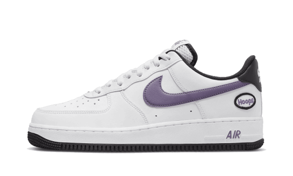 Fyll På Med Nike Air Force 1 Låga Bågar Vit Canyon Lila