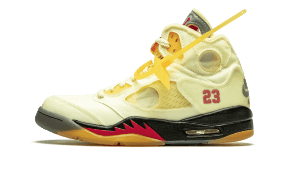 Fyll På Med Air Jordan 5 Retro Benvitt Segel