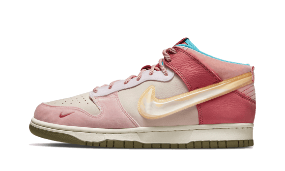 Fyll På Med Nike Dunk Mid Social Status Mjölkkartong Ljus Mjuk Rosa