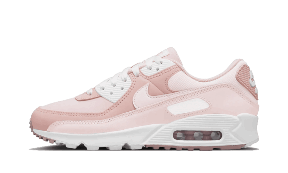 Nike Air Max 90 Knappt Rosa Rosa Restock