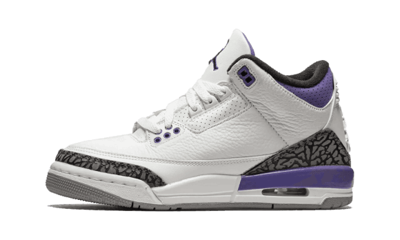 Air Jordan 3 Retro Mörk Iris (gs) Fyll På
