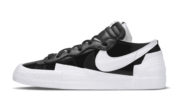 Restock Nike Blazer Låg Sacai Svart Patent