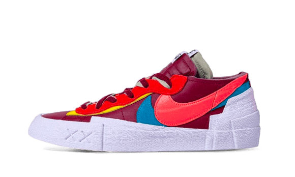 Restock Nike Blazer Låg Sacai Kaws Röd Blå