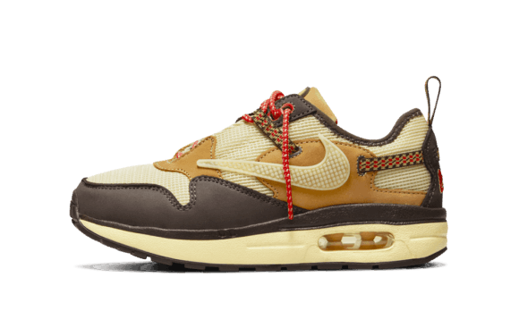 Fylla På Nike Air Max 1 Travis Scott Cactus Jack Baroque Brown (ps)