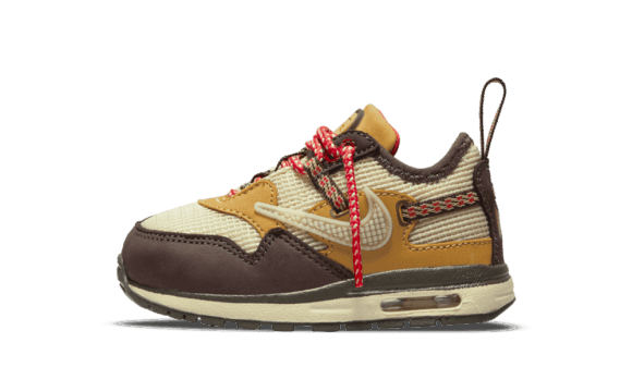 Fylla På Nike Air Max 1 Travis Scott Cactus Jack Barock Brun (td)