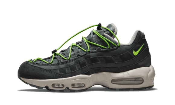 Fyll På Med Nike Air Max 95 Speed Snörning Av Noir Volt