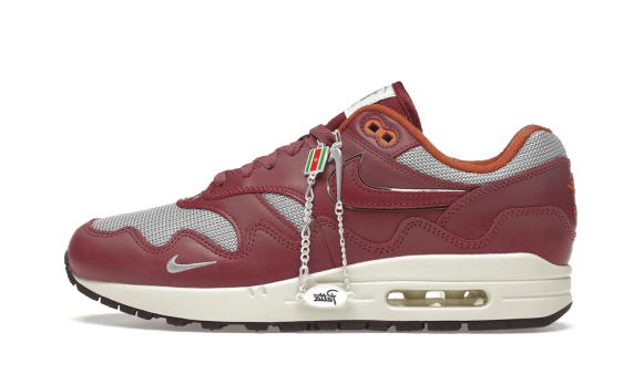 Fyll På Med Nike Air Max 1 Patta Waves Rush Maroon (med Armband)