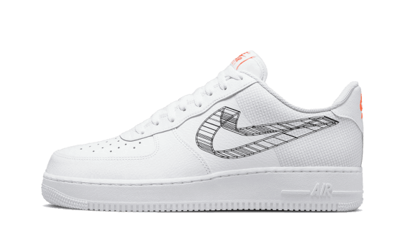Fyll På Med Nike Air Force 1 Låg 3d Swoosh