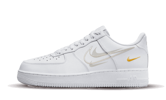 Fyll På Med Nike Air Force 1 Multi Swoosh Gul