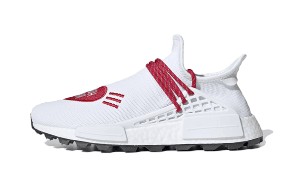 Restock Nmd Hu Pharrell Human Made White Red