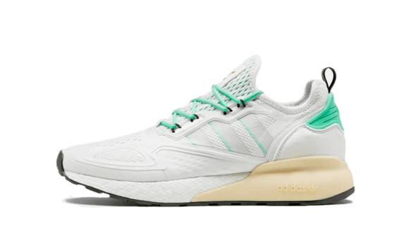 Fyll På Med Adidas Zx 2k Boost Grå En Högupplöst Grön