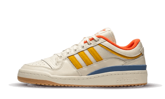 Adidas Forum Lågt Trä Trä Gul Bärnsten Restock