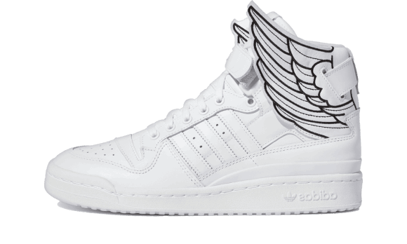 Adidas Forum Hi Wings 4.0 Jeremy Scott Vit Svart Restock