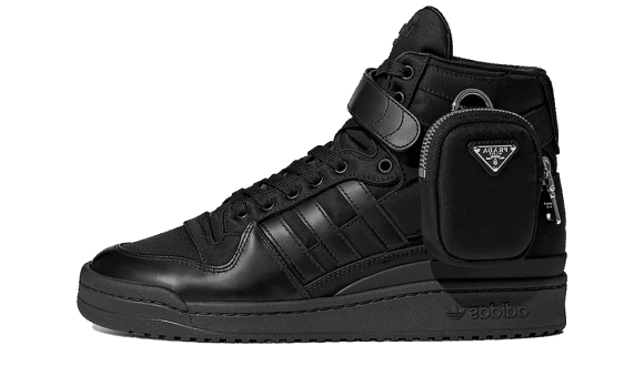 Adidas Forum Hög Prada Svart Restock