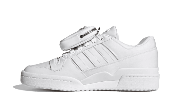 Adidas Forum Låg Prada Vit Restock