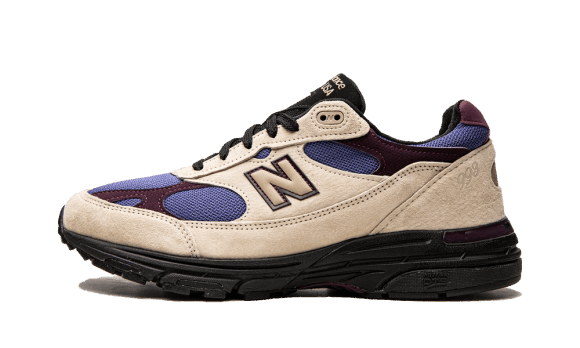 Restock New Balance 993 Aime Leon Dore Beige Blå Rödbrun