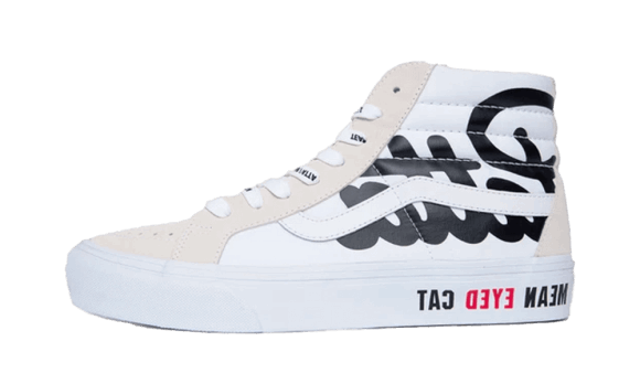 Vans Ua Sk8-hi återutgivning Vlt Lx Patta Mean Eyed Cat White Restock